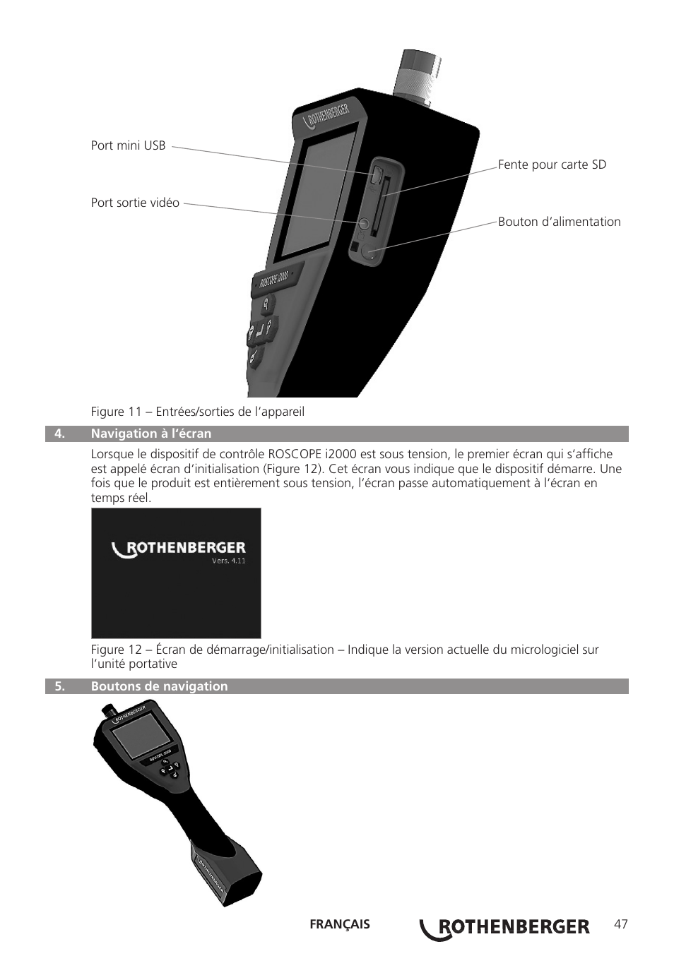 ROTHENBERGER ROSCOPE i2000 User Manual | Page 49 / 308