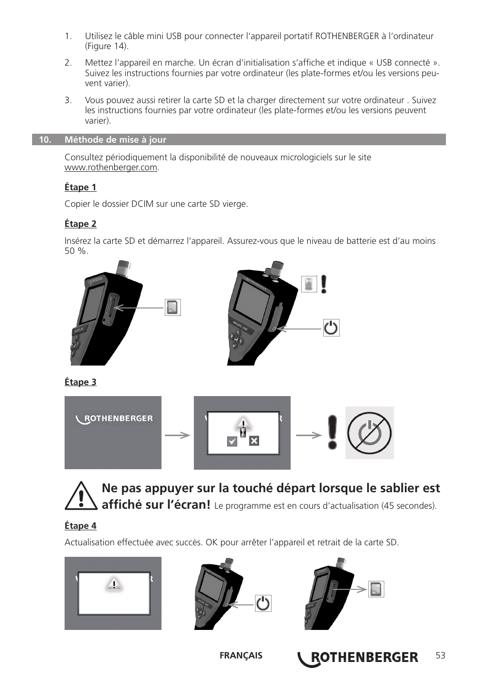 ROTHENBERGER ROSCOPE i2000 User Manual | Page 55 / 308