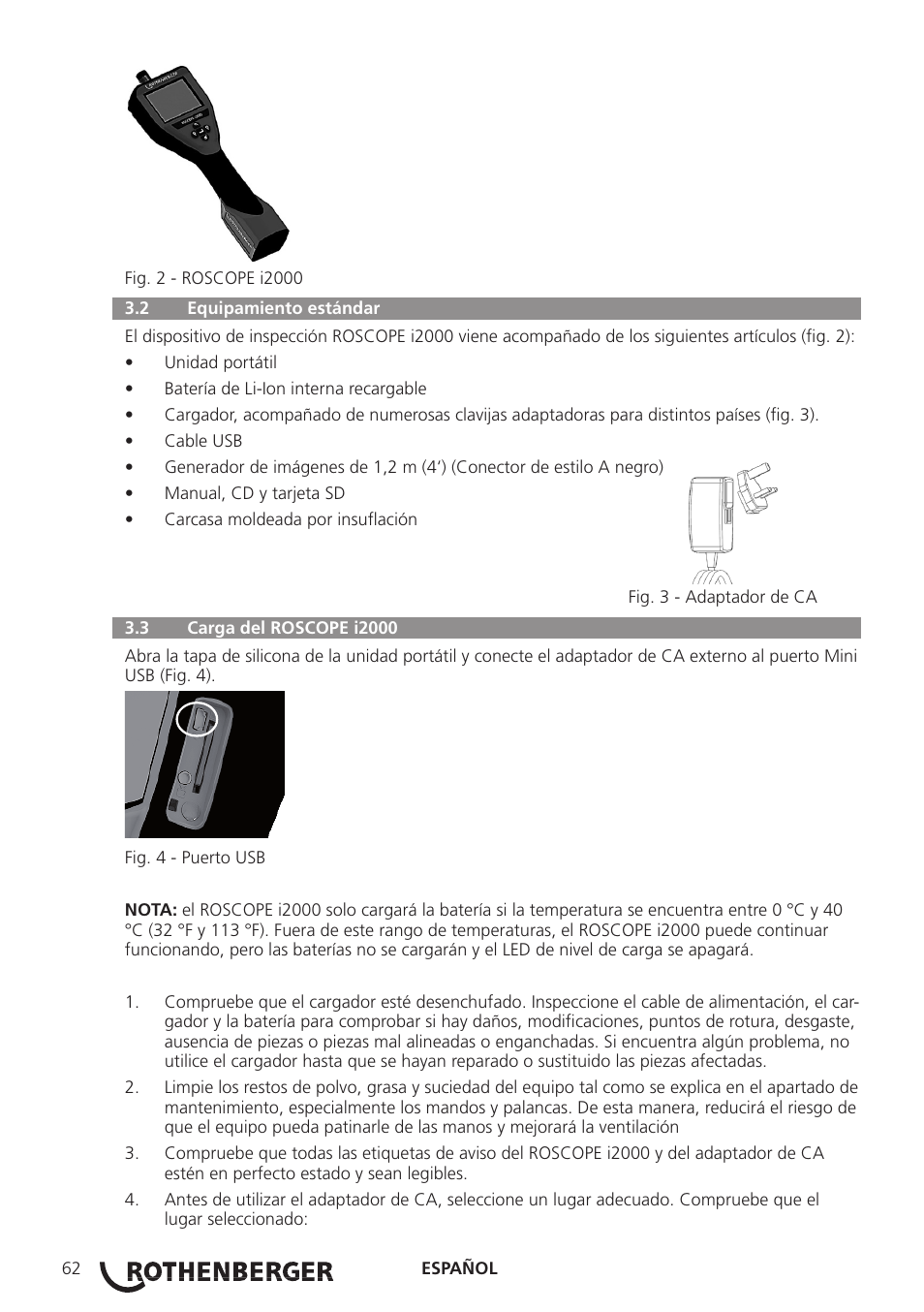 ROTHENBERGER ROSCOPE i2000 User Manual | Page 64 / 308