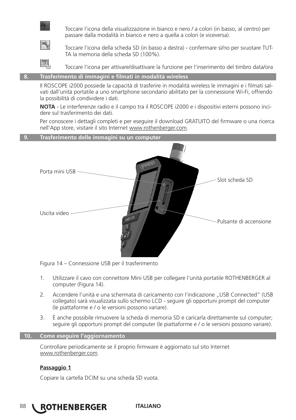 ROTHENBERGER ROSCOPE i2000 User Manual | Page 90 / 308