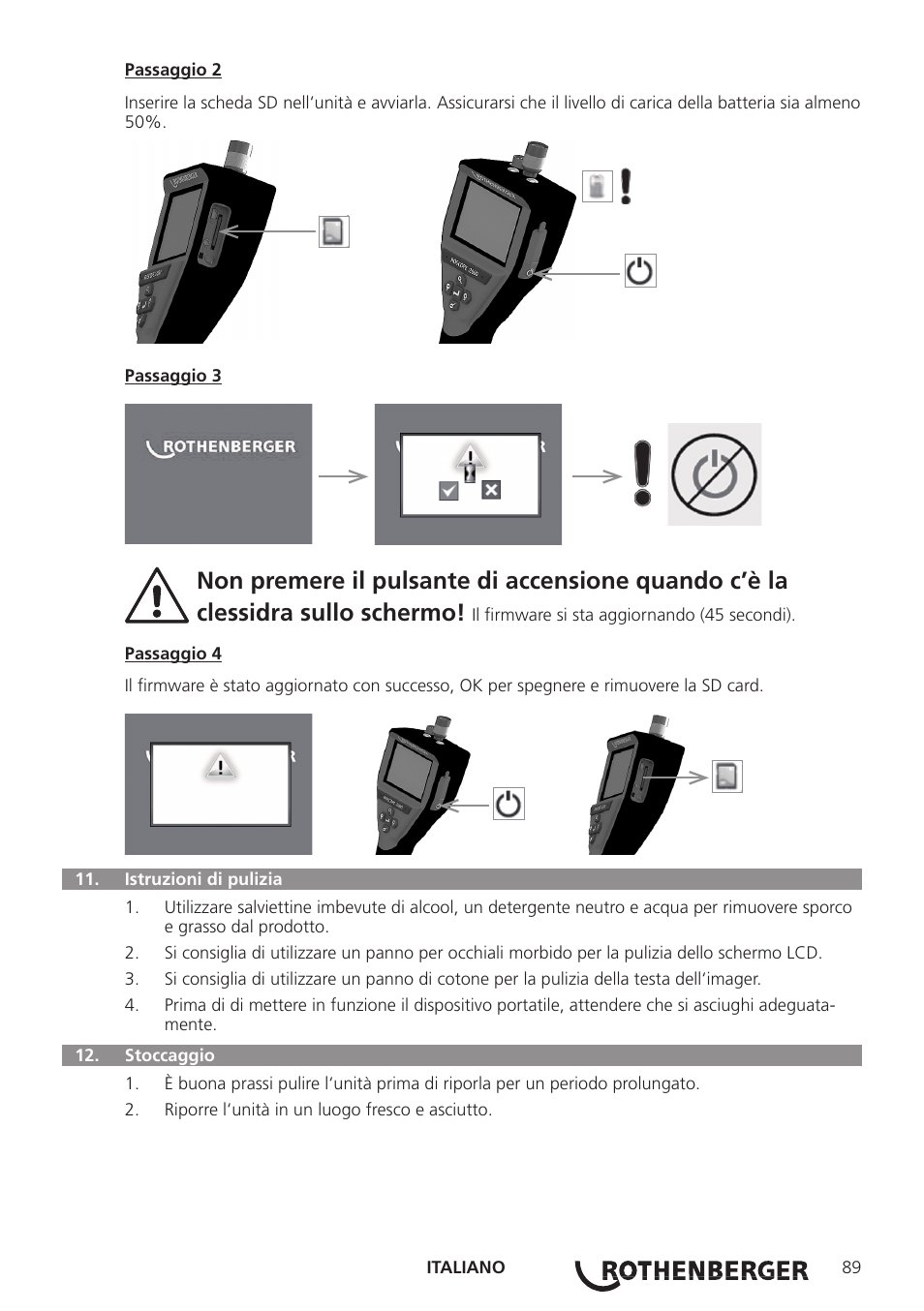 ROTHENBERGER ROSCOPE i2000 User Manual | Page 91 / 308