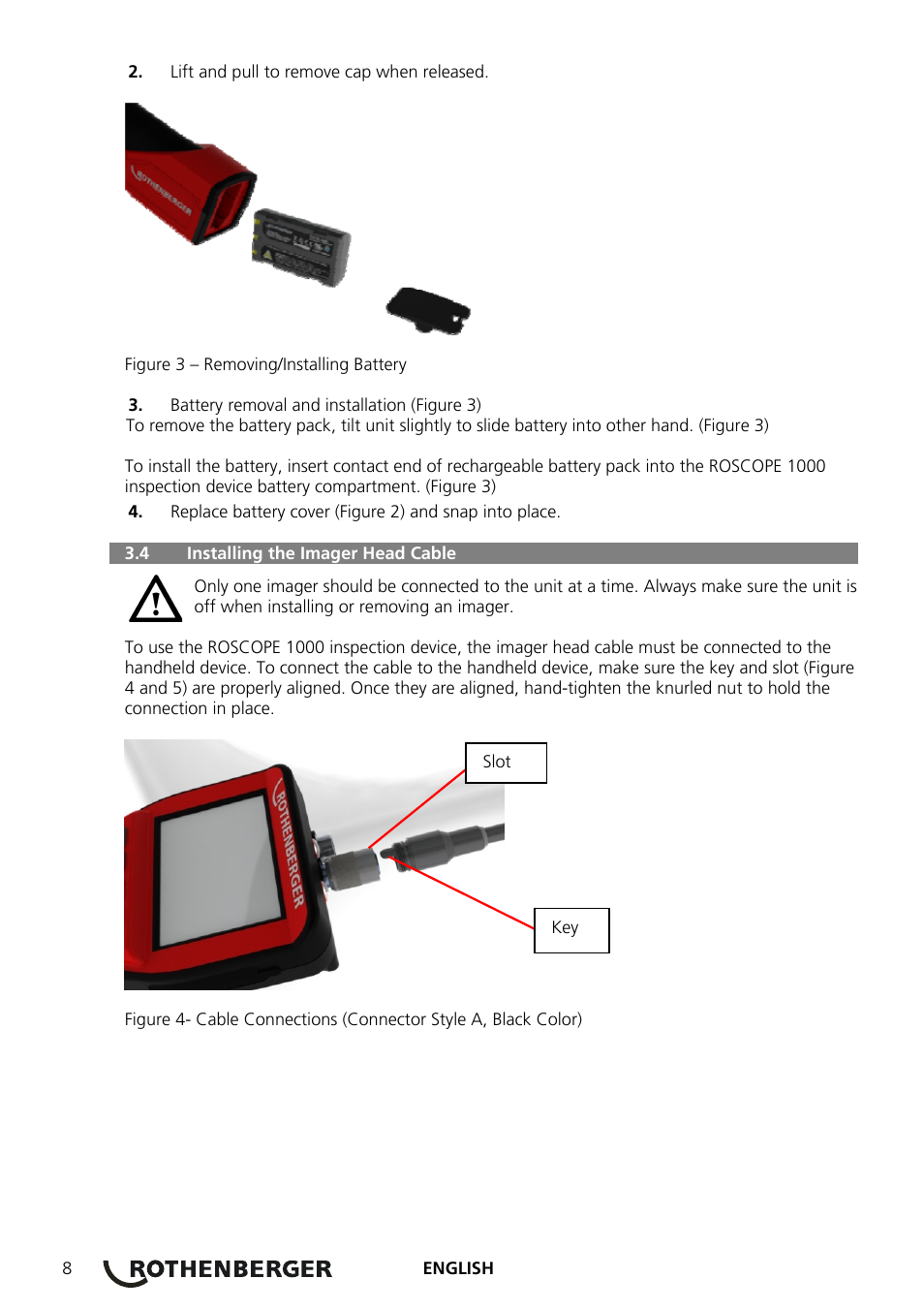 ROTHENBERGER ROSCOPE 1000 Set TEC 1000 User Manual | Page 10 / 96