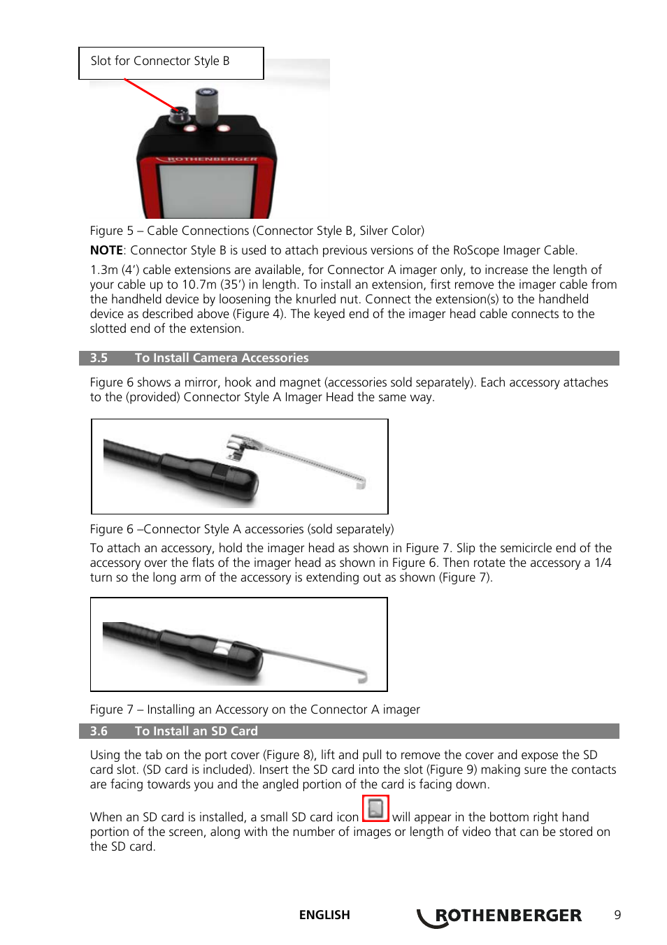 ROTHENBERGER ROSCOPE 1000 Set TEC 1000 User Manual | Page 11 / 96