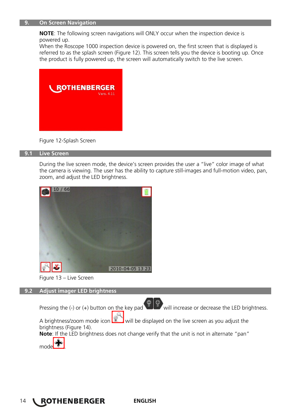 ROTHENBERGER ROSCOPE 1000 Set TEC 1000 User Manual | Page 16 / 96