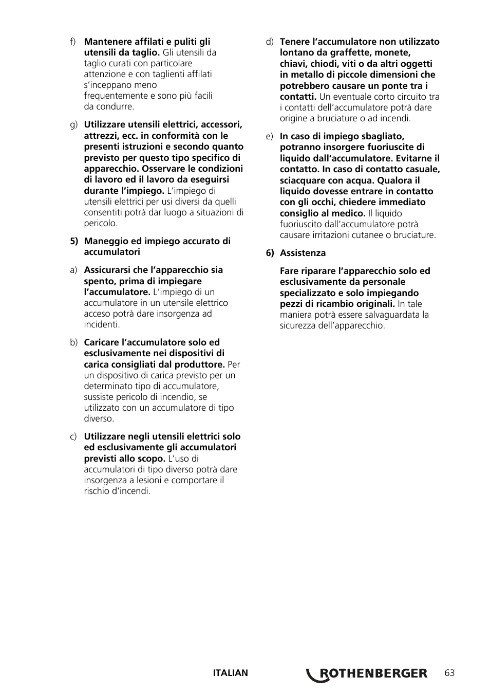 ROTHENBERGER ROSCOPE 1000 Set TEC 1000 User Manual | Page 65 / 96
