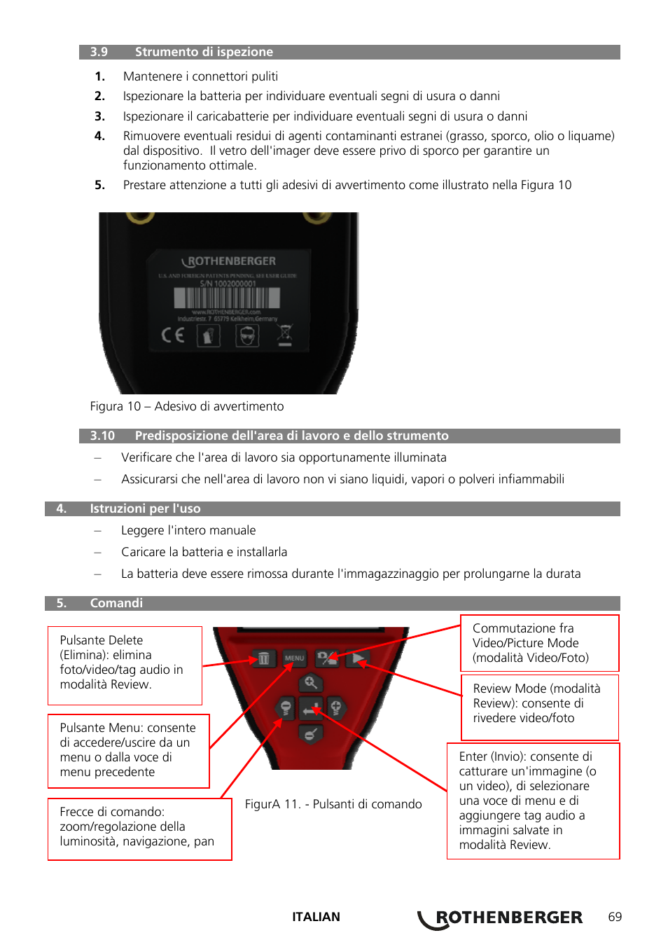 ROTHENBERGER ROSCOPE 1000 Set TEC 1000 User Manual | Page 71 / 96