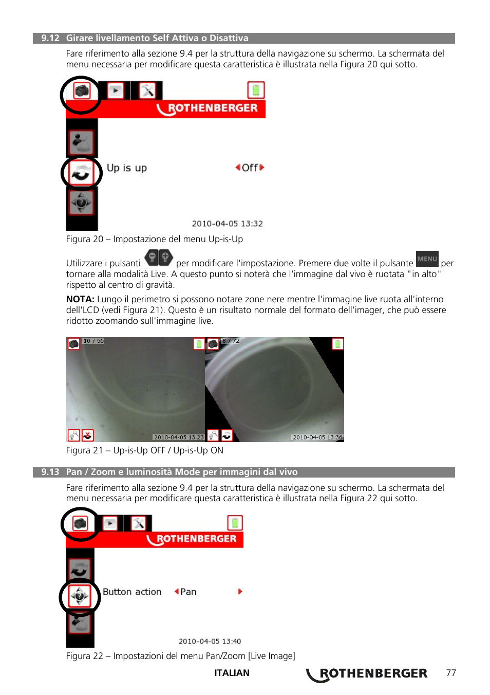 ROTHENBERGER ROSCOPE 1000 Set TEC 1000 User Manual | Page 79 / 96