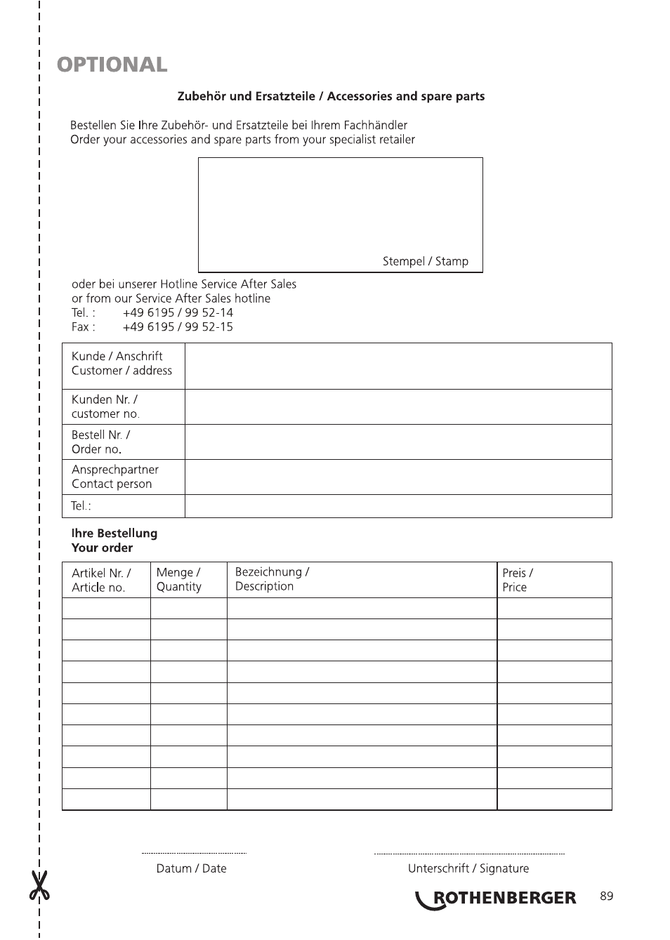 Seite5 | ROTHENBERGER ROSCOPE 1000 Set TEC 1000 User Manual | Page 91 / 96