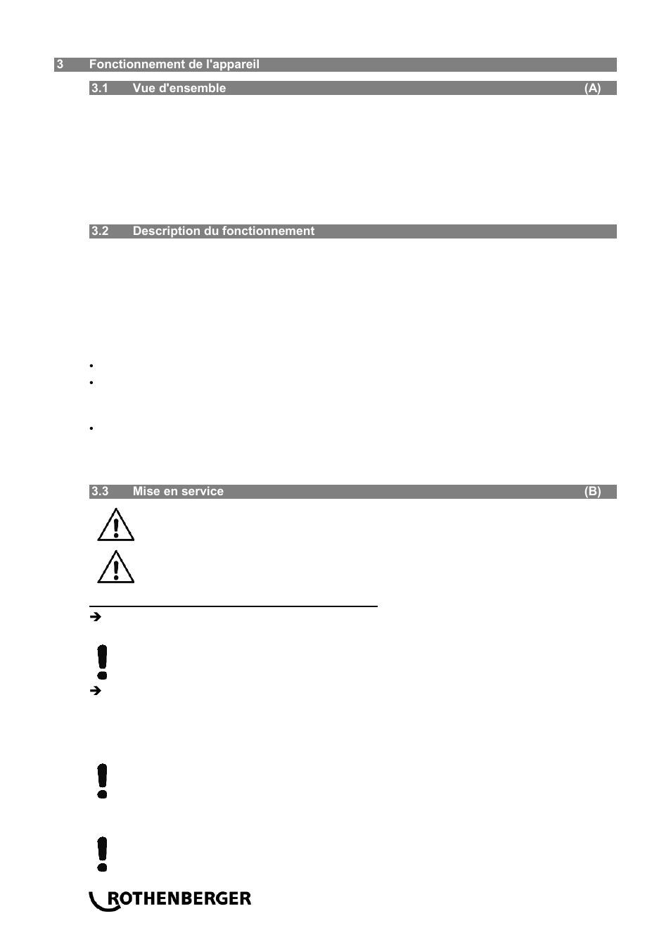 ROTHENBERGER Hochdruck-Rohrreiniger User Manual | Page 24 / 76