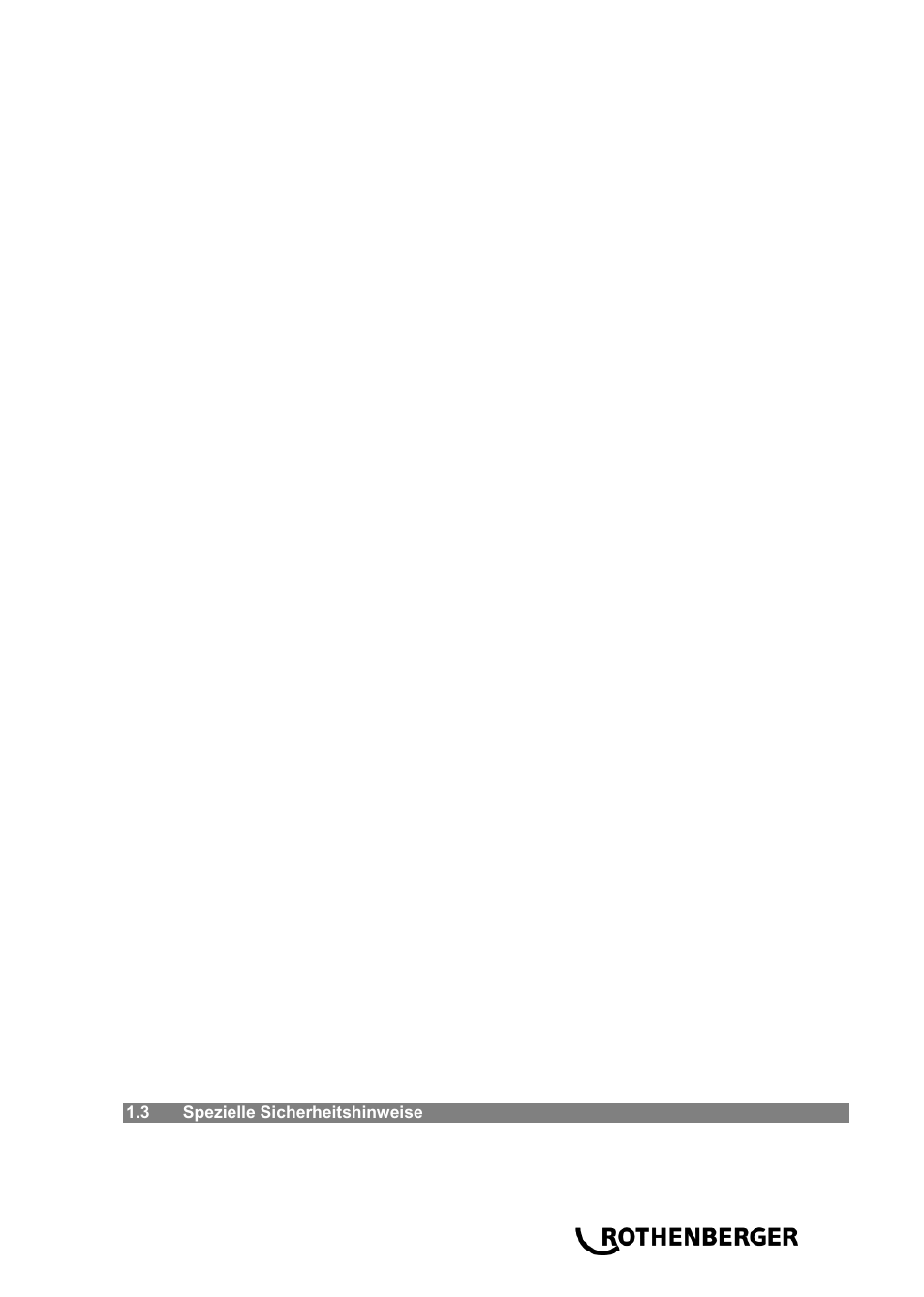 ROTHENBERGER Hochdruck-Rohrreiniger User Manual | Page 7 / 76