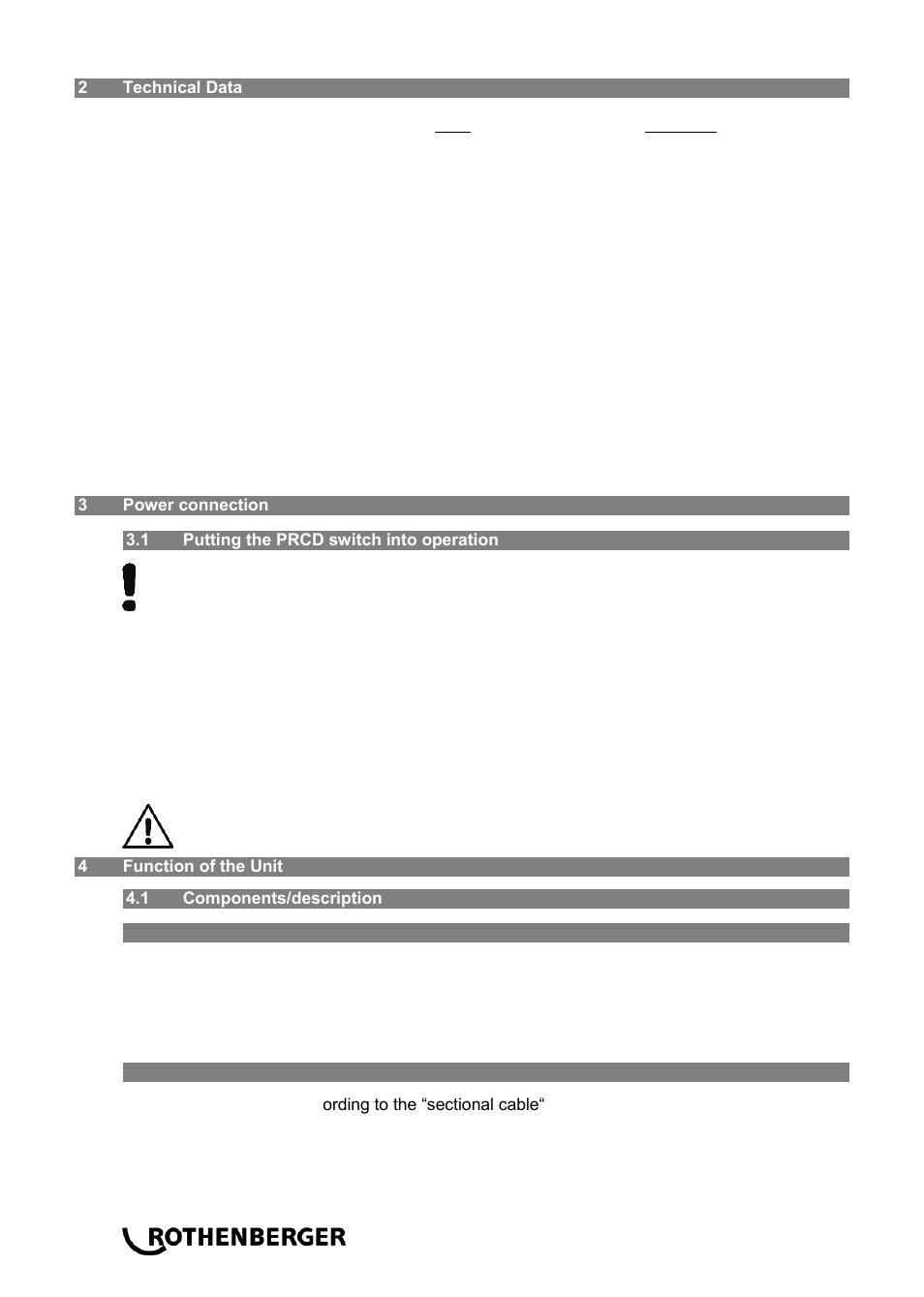 ROTHENBERGER R 100 SP User Manual | Page 14 / 52