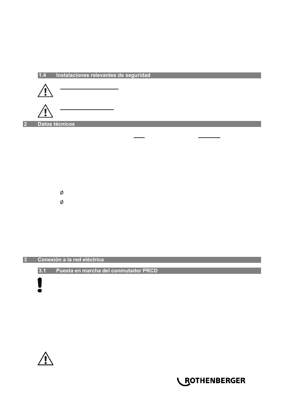 ROTHENBERGER R 100 SP User Manual | Page 29 / 52