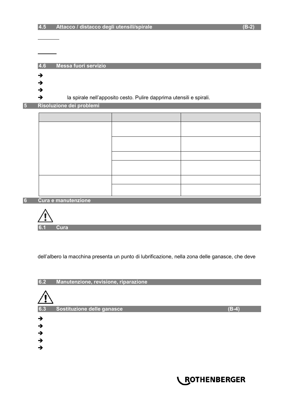 ROTHENBERGER R 100 SP User Manual | Page 39 / 52