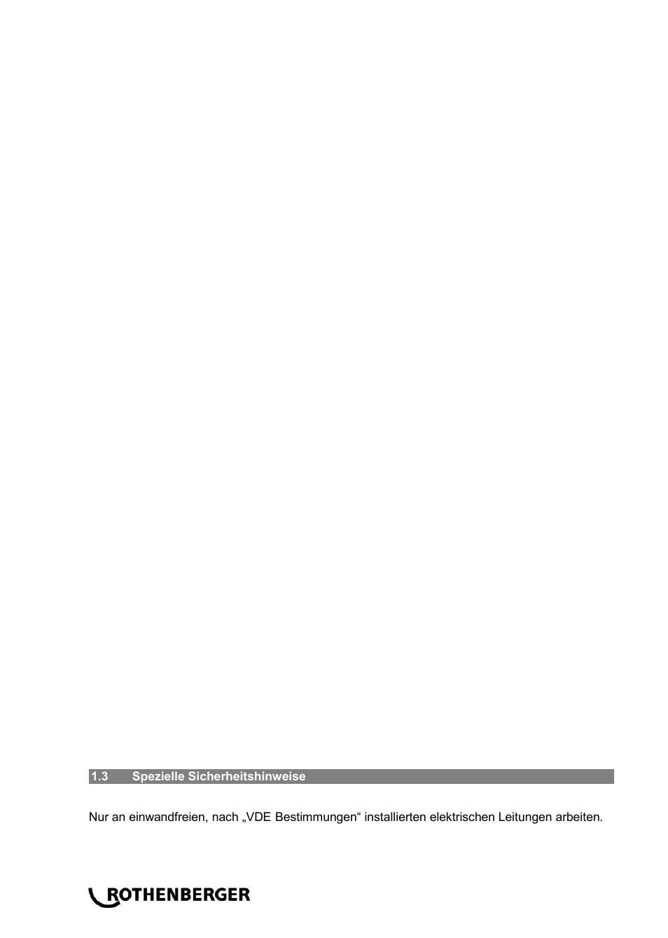 ROTHENBERGER R 100 SP User Manual | Page 6 / 52