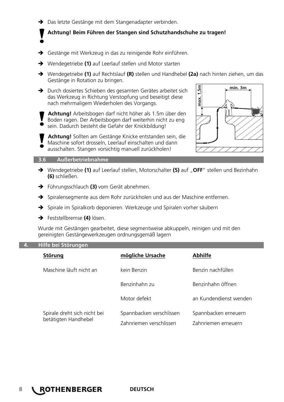 ROTHENBERGER R 140 B User Manual | Page 10 / 32
