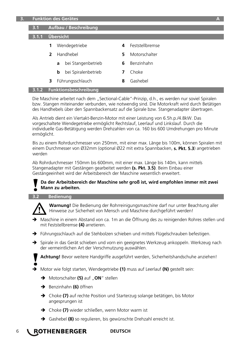 ROTHENBERGER R 140 B User Manual | Page 8 / 32