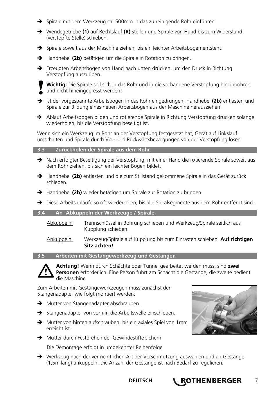 ROTHENBERGER R 140 B User Manual | Page 9 / 32