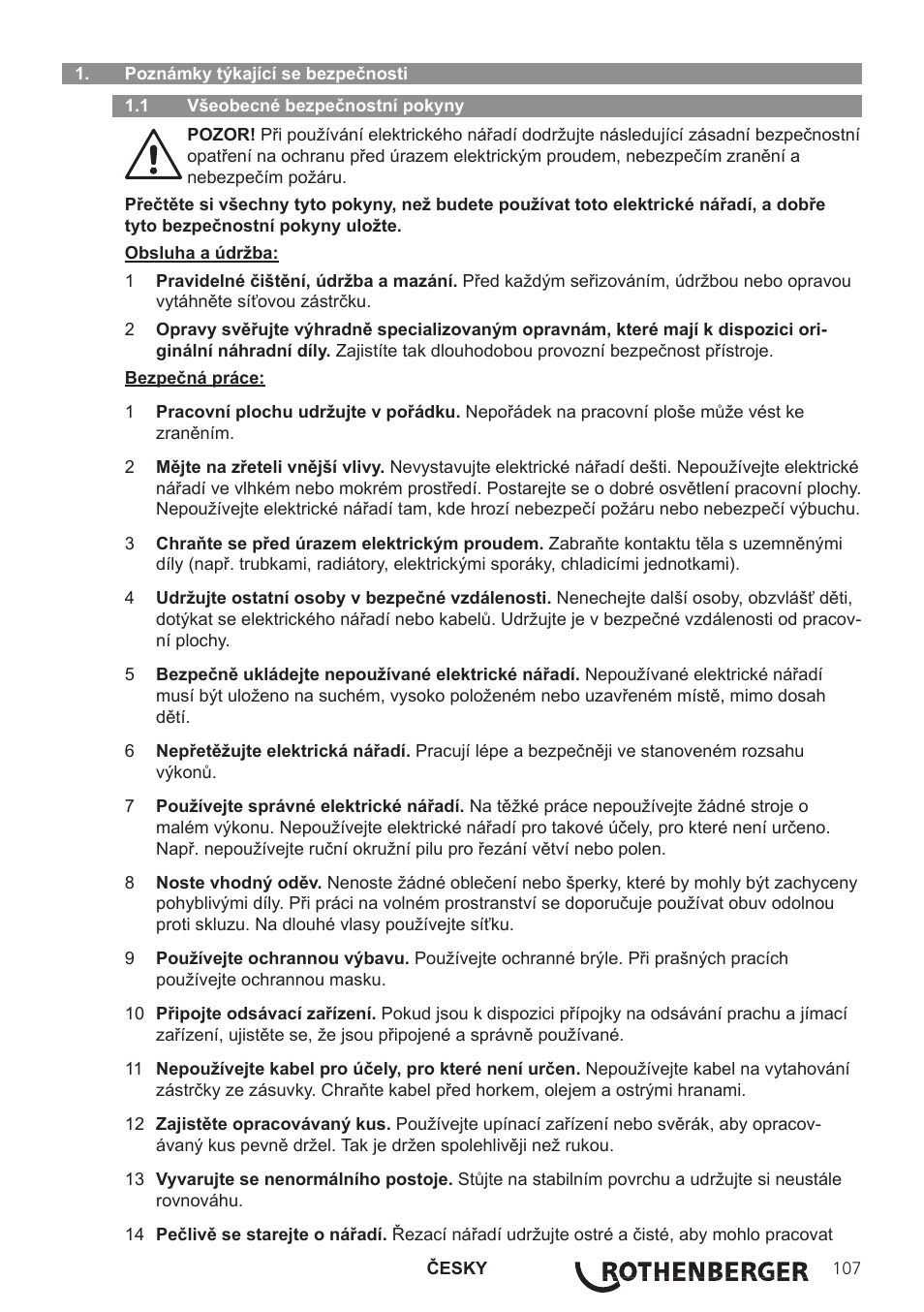 ROTHENBERGER R 750 User Manual | Page 115 / 180