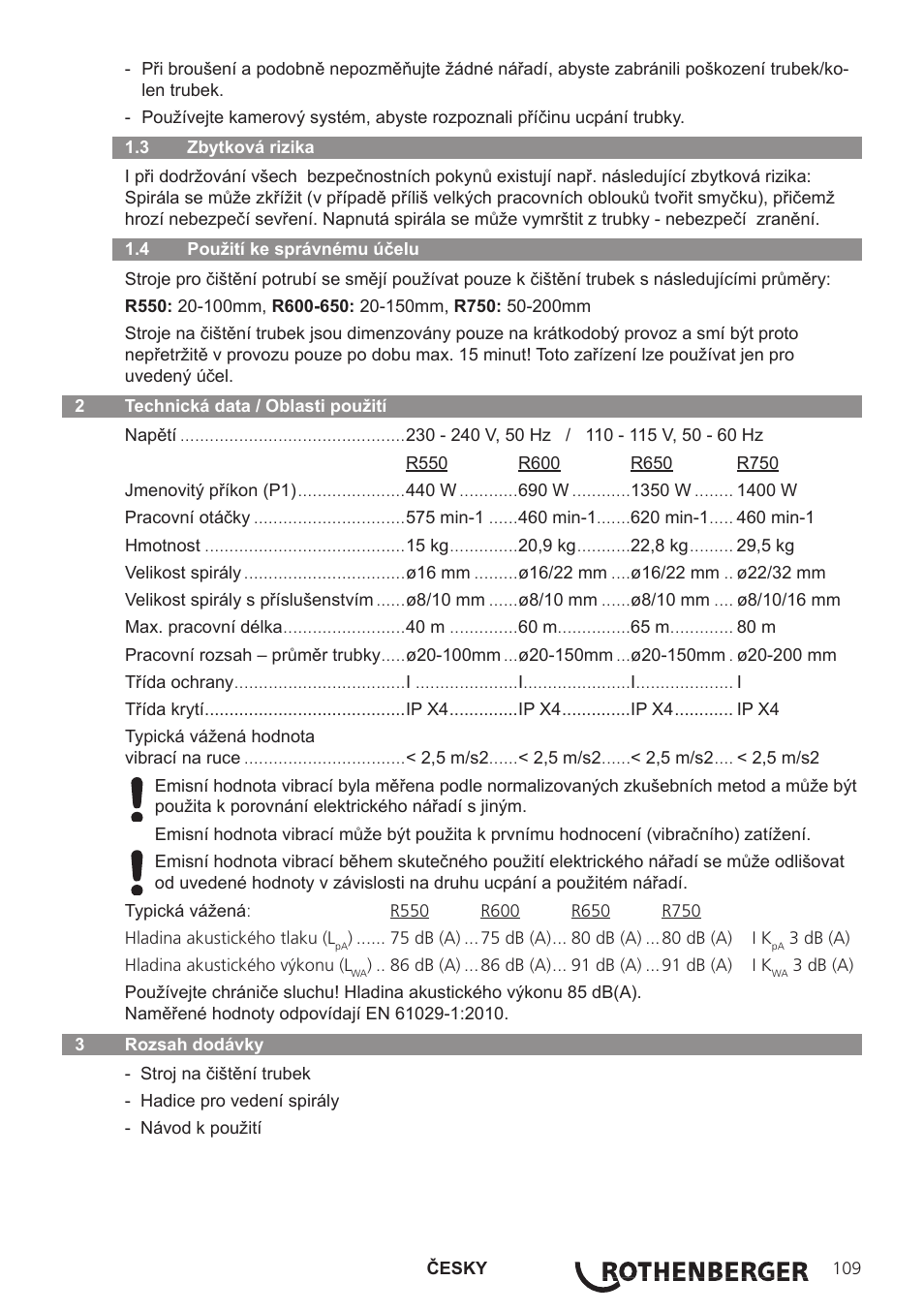 ROTHENBERGER R 750 User Manual | Page 117 / 180