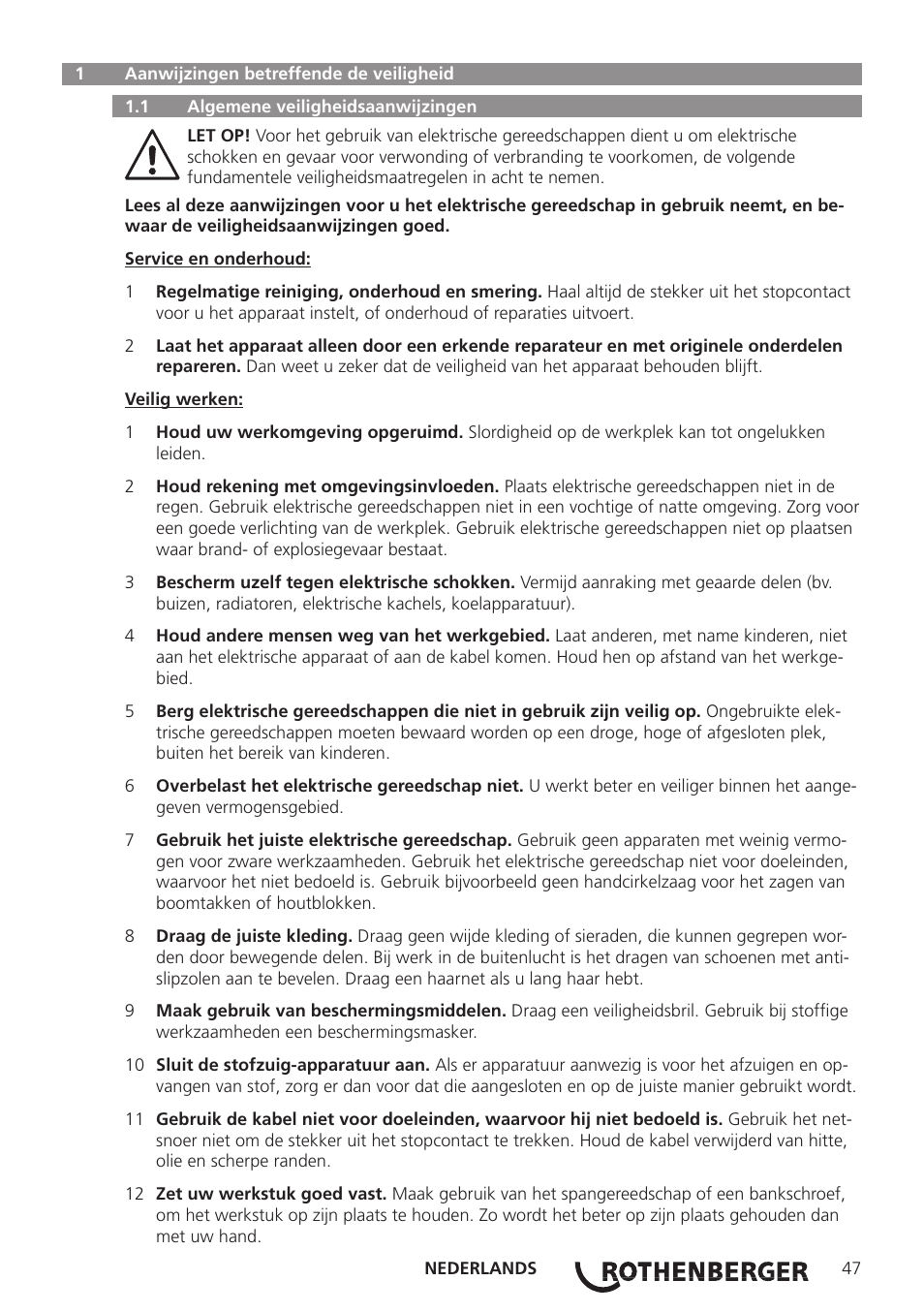 ROTHENBERGER R 750 User Manual | Page 55 / 180