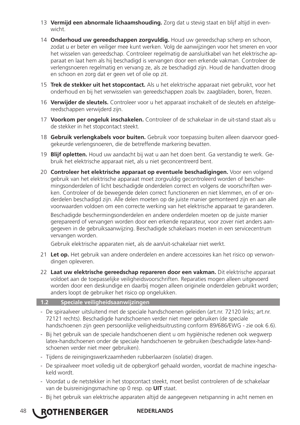 ROTHENBERGER R 750 User Manual | Page 56 / 180