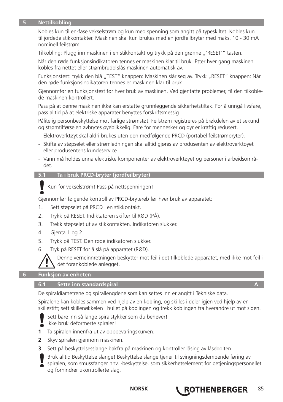 ROTHENBERGER R 750 User Manual | Page 93 / 180