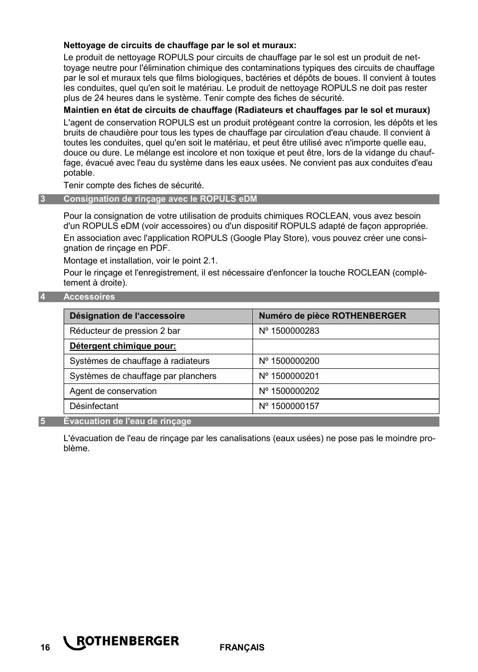 ROTHENBERGER ROCLEAN Injektor User Manual | Page 18 / 44
