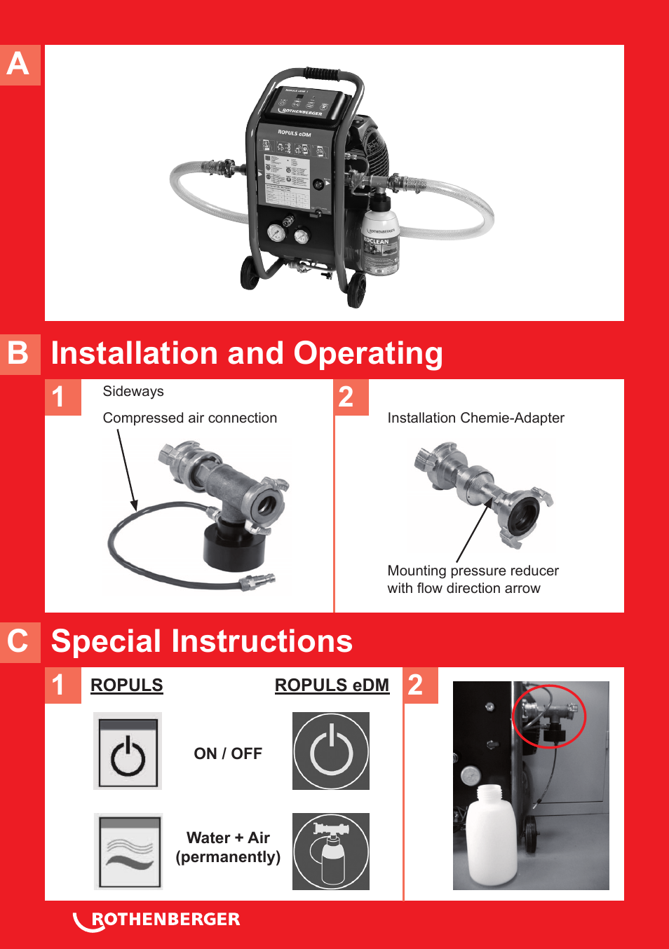 ROTHENBERGER ROCLEAN Injektor User Manual | Page 2 / 44