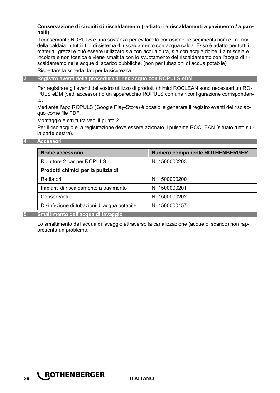 ROTHENBERGER ROCLEAN Injektor User Manual | Page 28 / 44