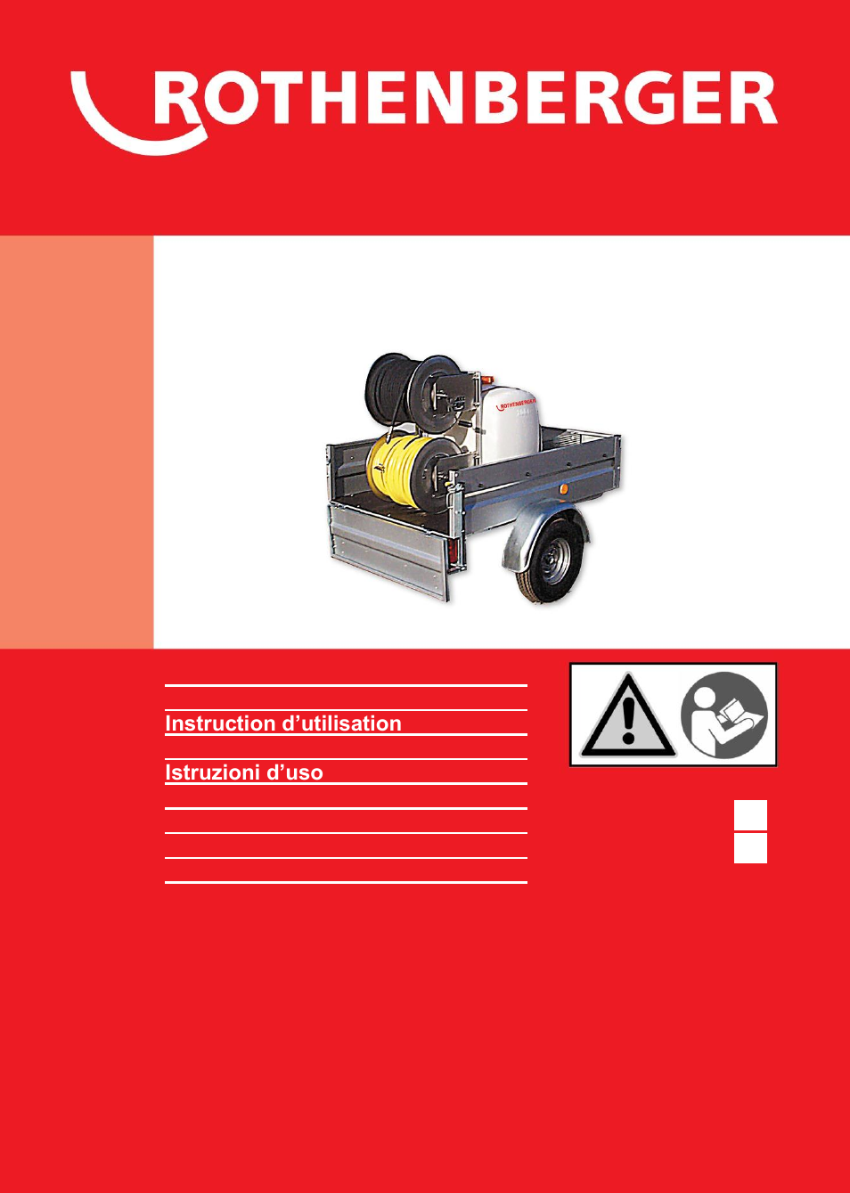 ROTHENBERGER ROJET 30/130 User Manual | 52 pages