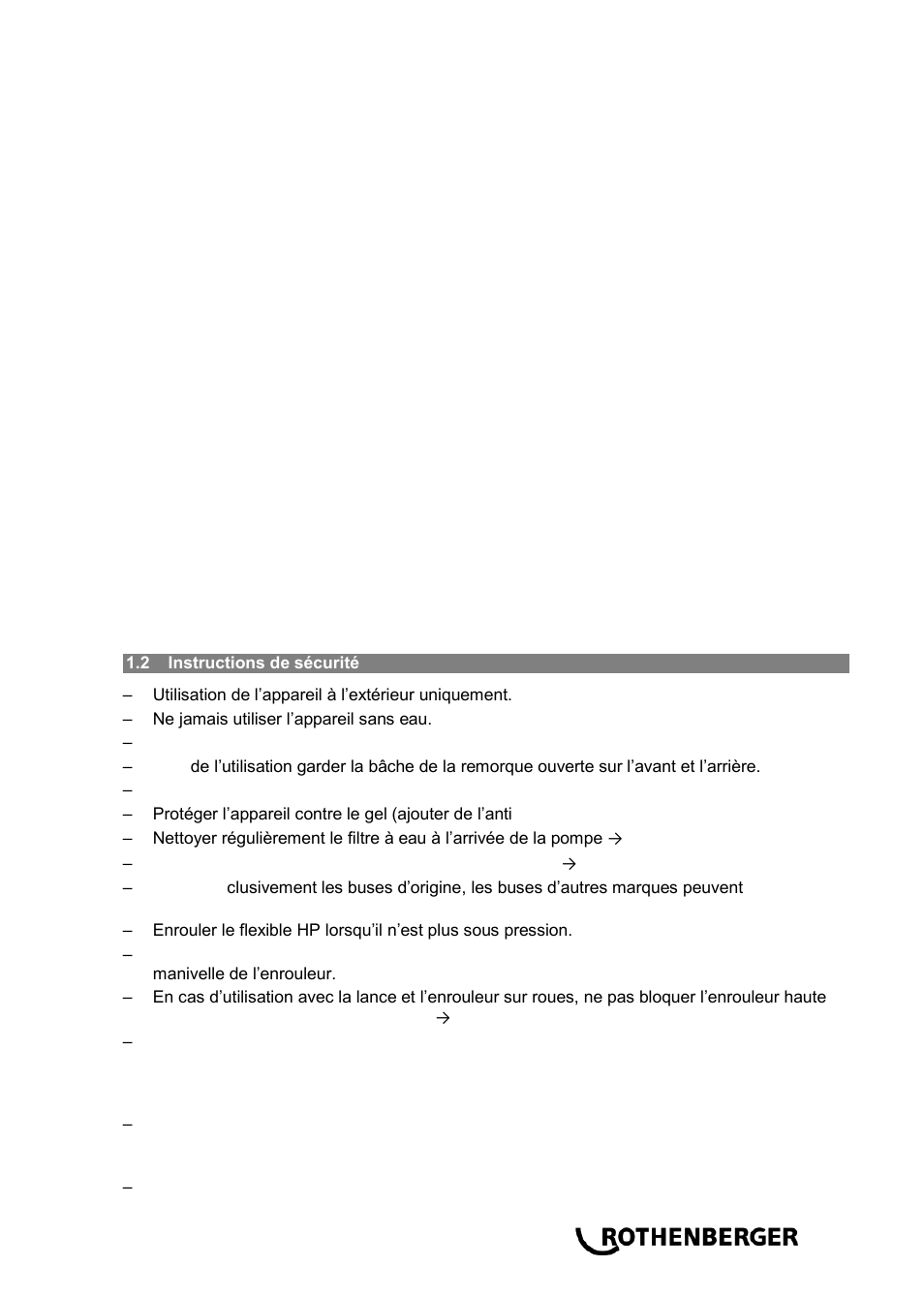 ROTHENBERGER ROJET 30/130 User Manual | Page 17 / 52