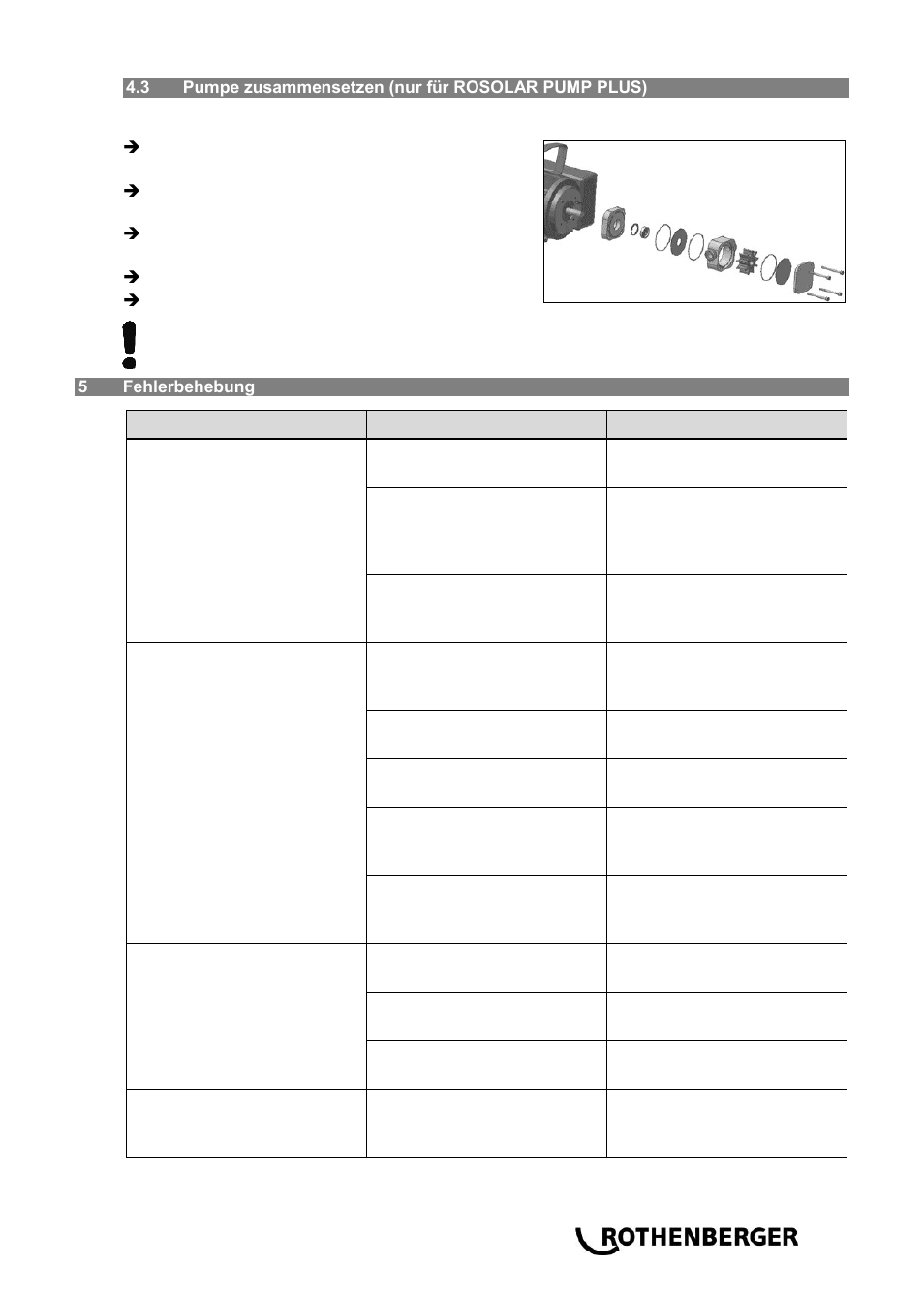 ROTHENBERGER ROSOLAR PUMP/ROSOLAR PUMP PLUS User Manual | Page 11 / 92