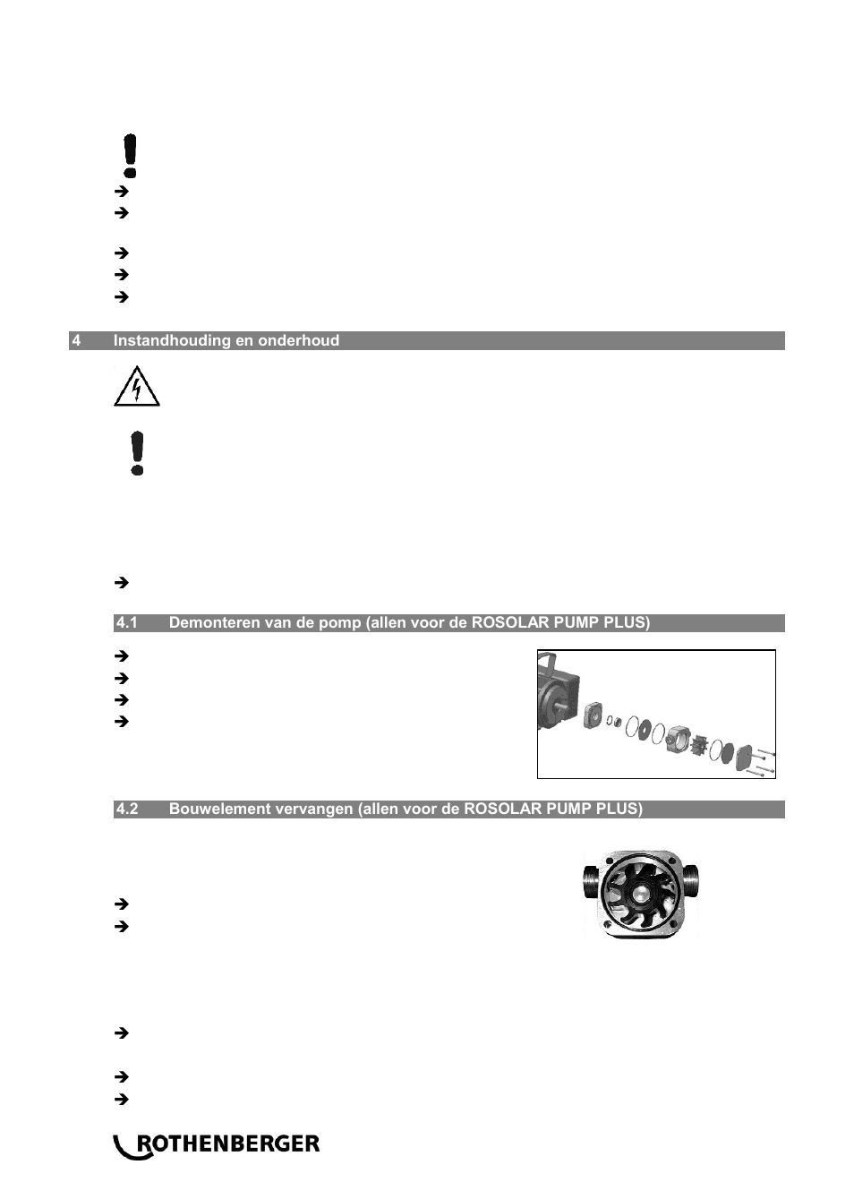 ROTHENBERGER ROSOLAR PUMP/ROSOLAR PUMP PLUS User Manual | Page 50 / 92