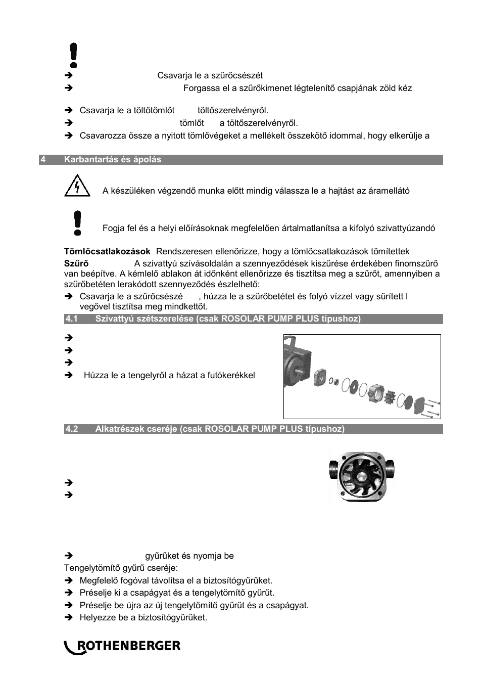 ROTHENBERGER ROSOLAR PUMP/ROSOLAR PUMP PLUS User Manual | Page 66 / 92