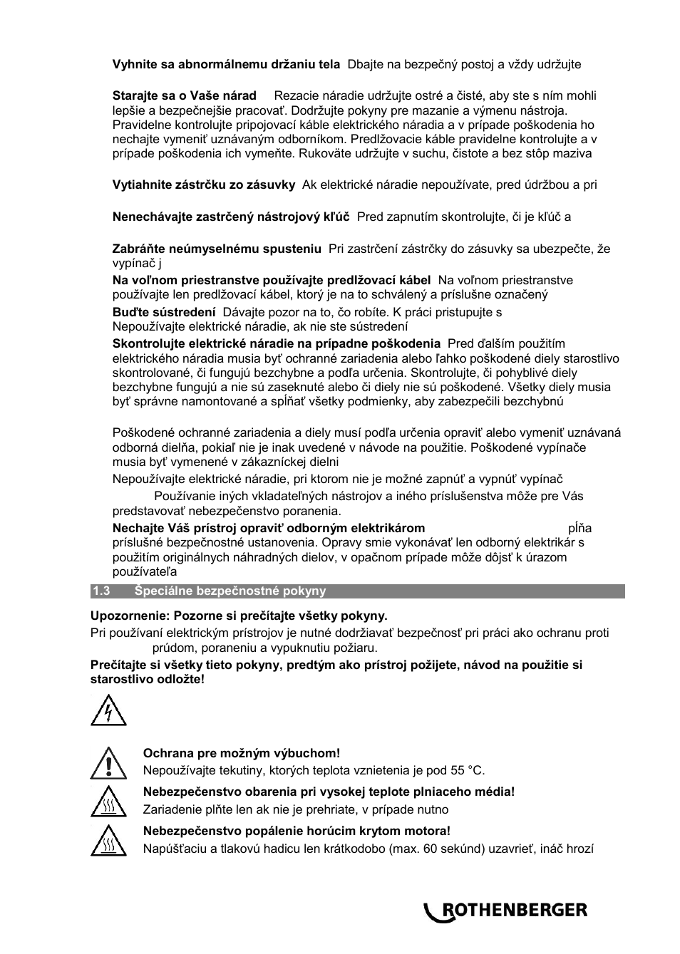 ROTHENBERGER ROSOLAR PUMP/ROSOLAR PUMP PLUS User Manual | Page 71 / 92