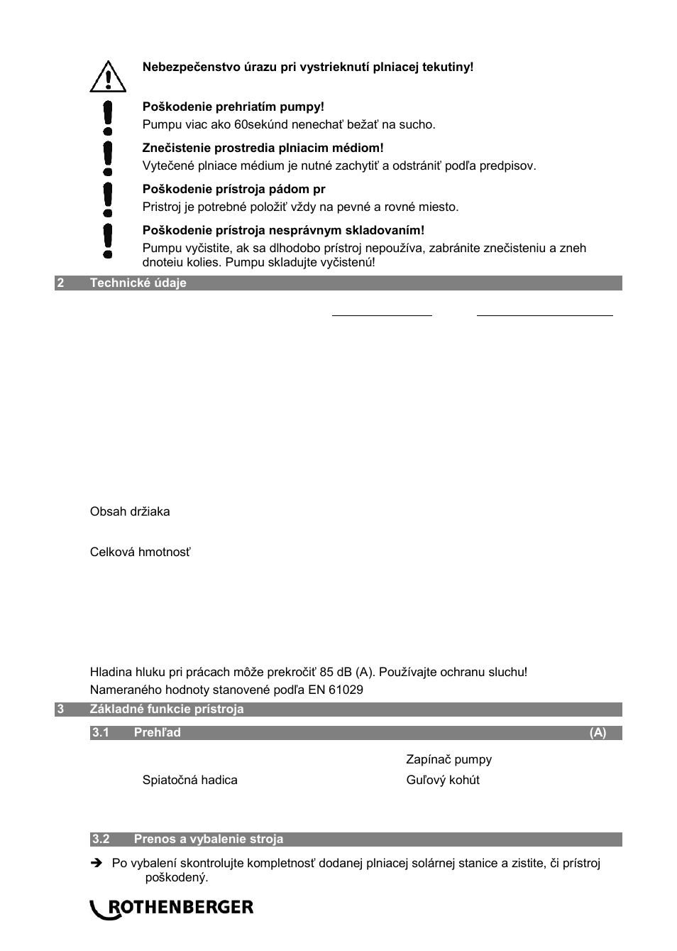 ROTHENBERGER ROSOLAR PUMP/ROSOLAR PUMP PLUS User Manual | Page 72 / 92