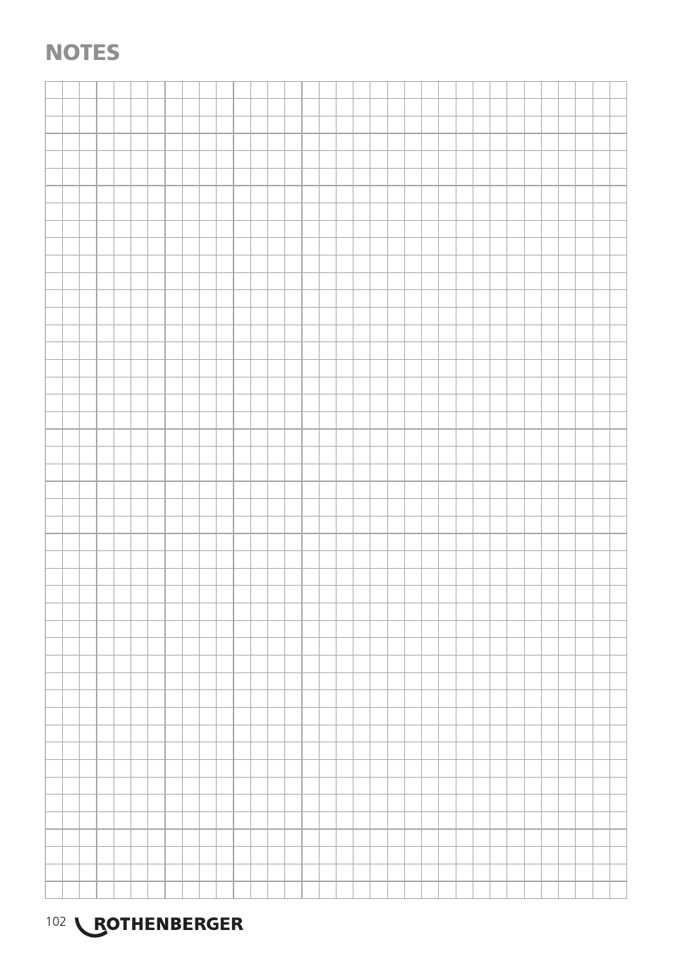 ROTHENBERGER ROSPEED 3F User Manual | Page 106 / 108