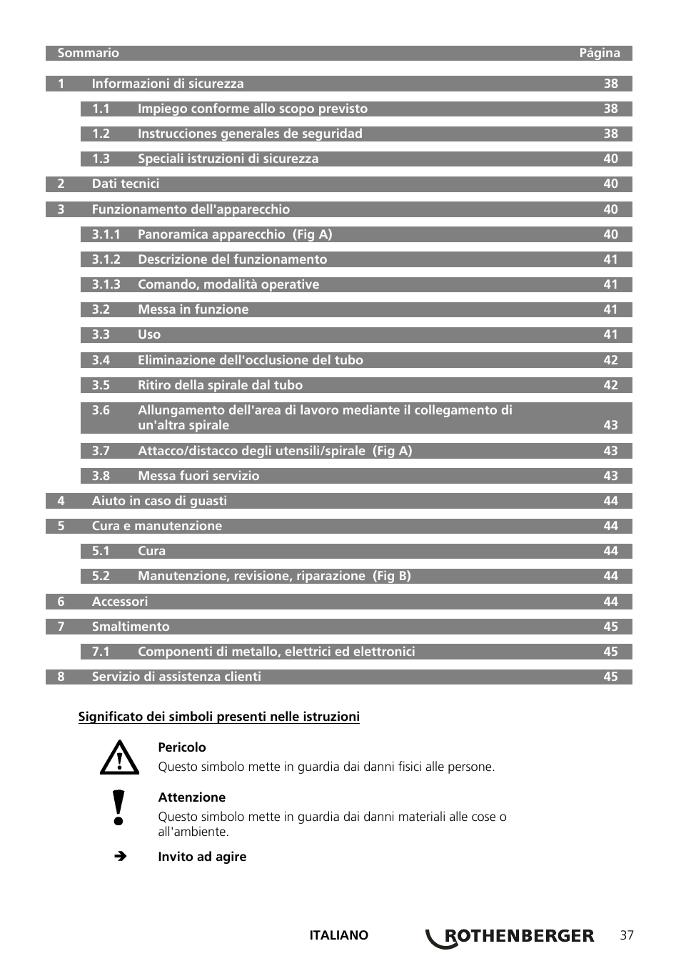 ROTHENBERGER ROSPEED 3F User Manual | Page 41 / 108