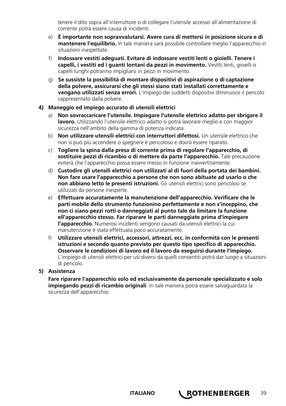 ROTHENBERGER ROSPEED 3F User Manual | Page 43 / 108