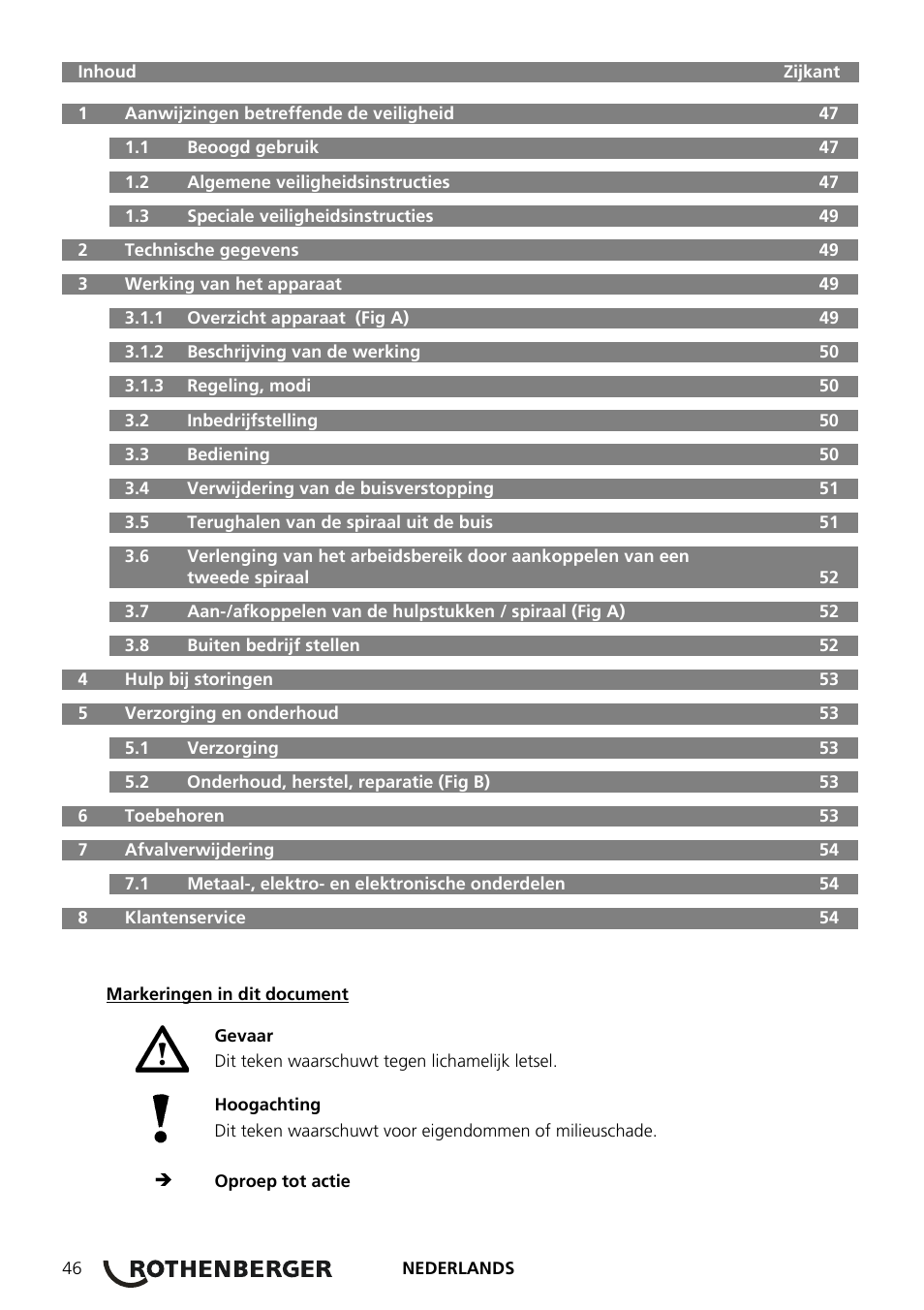 ROTHENBERGER ROSPEED 3F User Manual | Page 50 / 108