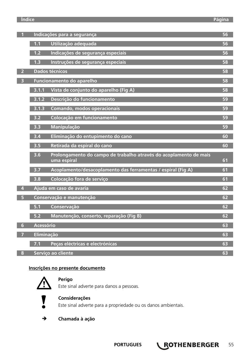ROTHENBERGER ROSPEED 3F User Manual | Page 59 / 108
