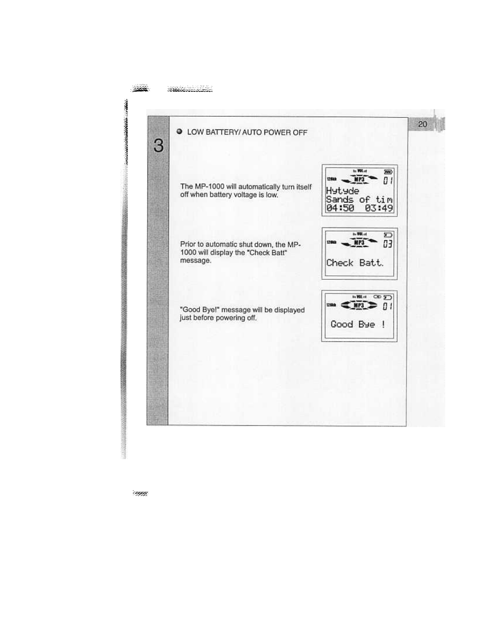 Audiovox MP-1000 User Manual | Page 22 / 42