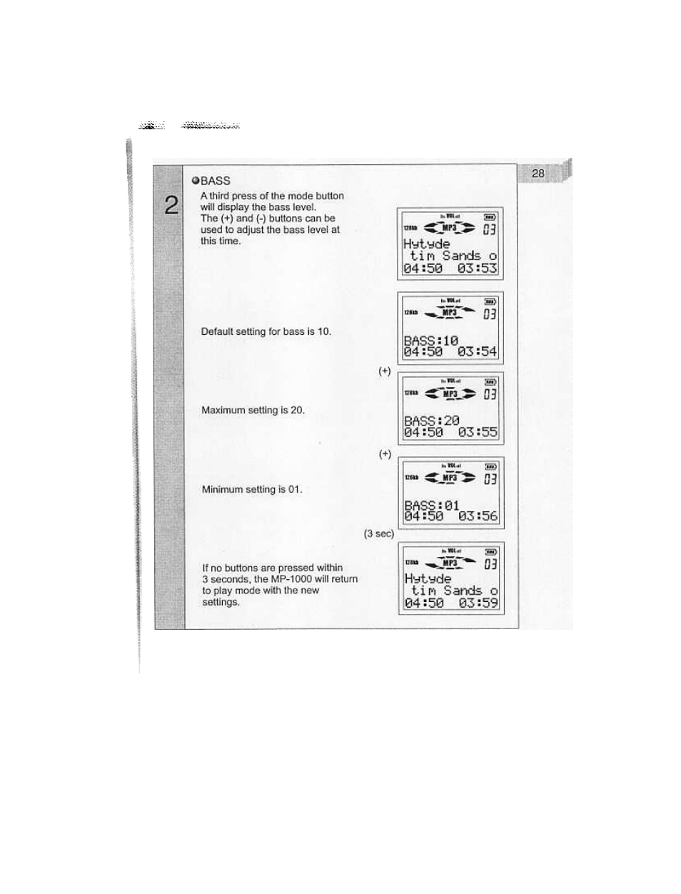 Audiovox MP-1000 User Manual | Page 30 / 42