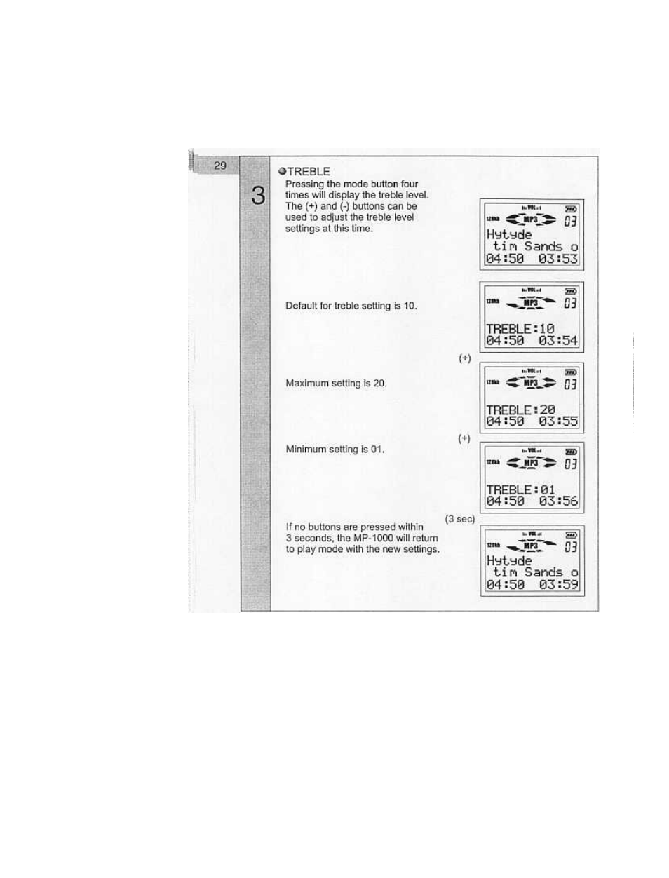 Istresle | Audiovox MP-1000 User Manual | Page 31 / 42