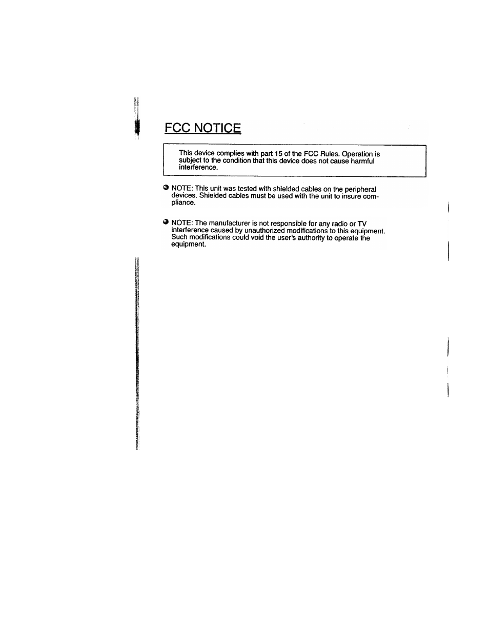 Fcc notice | Audiovox MP-1000 User Manual | Page 41 / 42