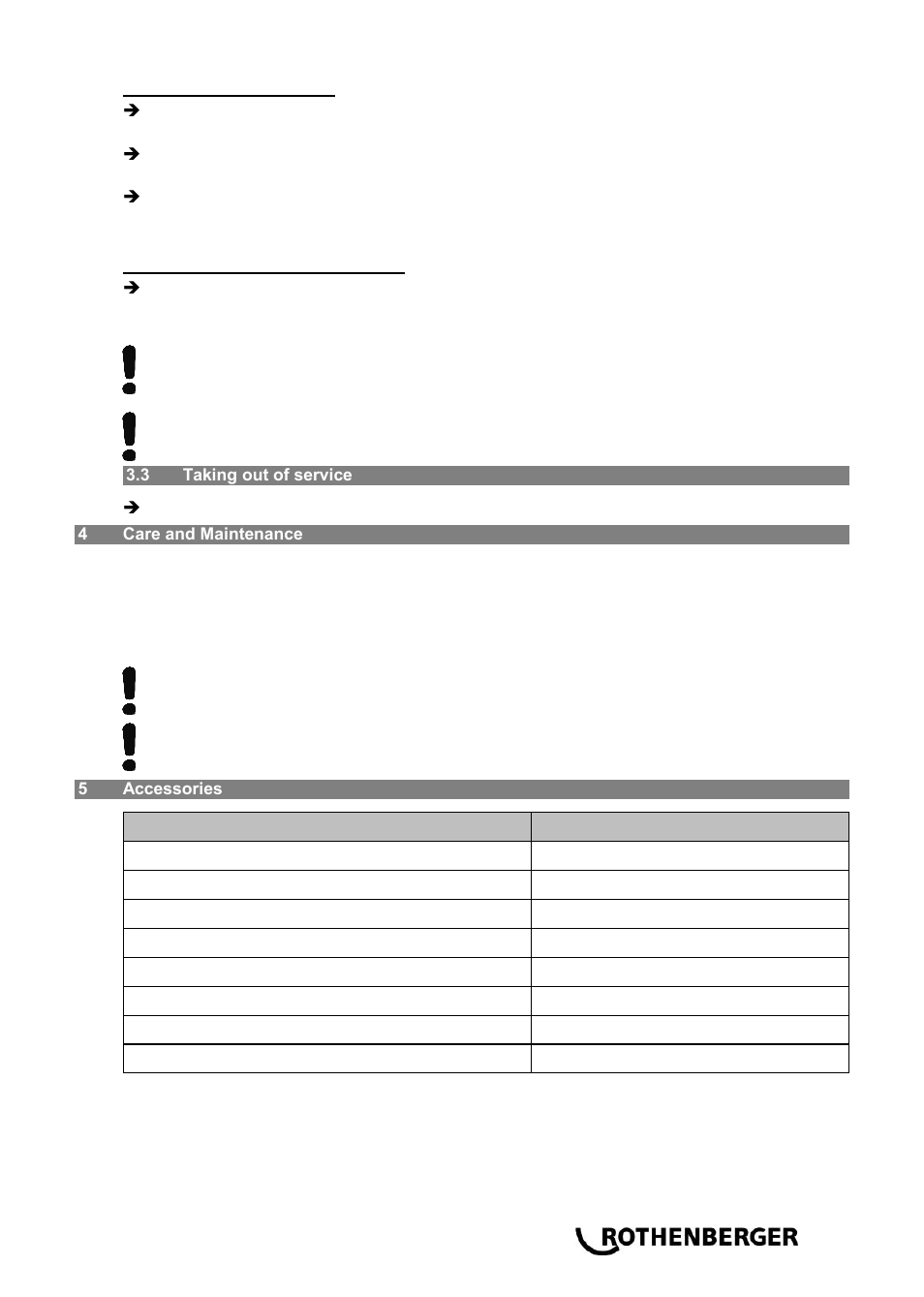 ROTHENBERGER ROSPIMATIC User Manual | Page 15 / 108