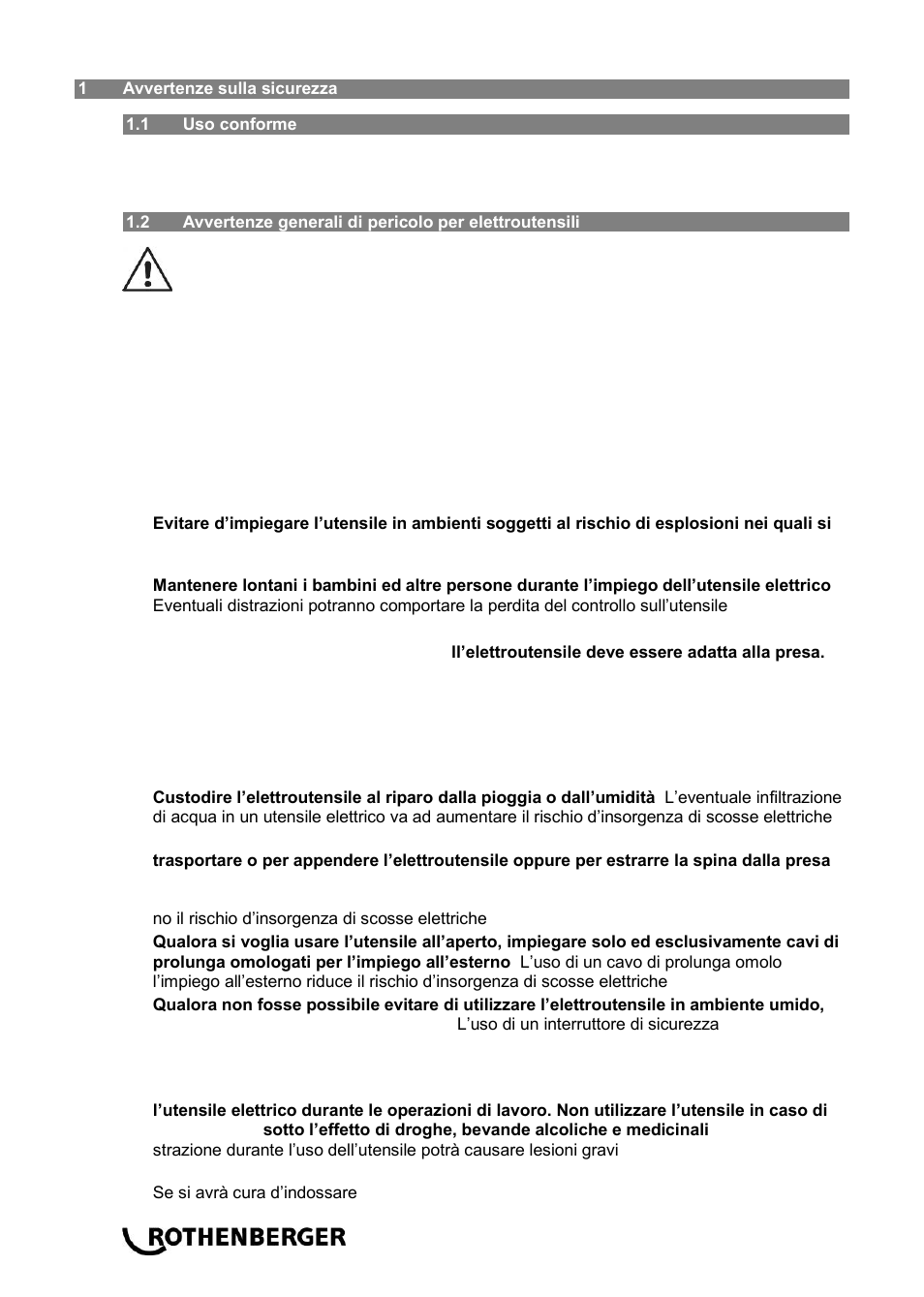 ROTHENBERGER ROSPIMATIC User Manual | Page 30 / 108
