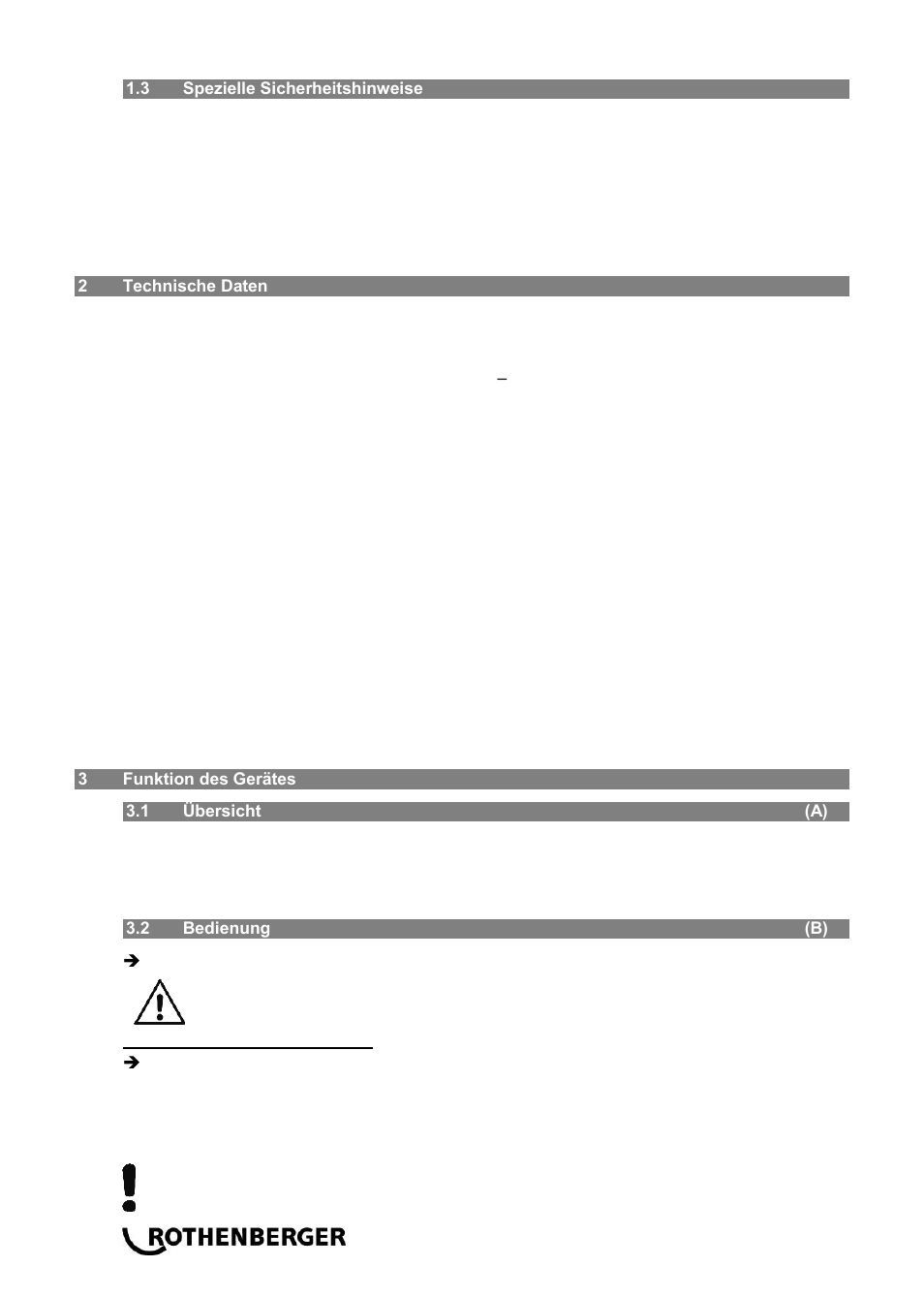 ROTHENBERGER ROSPIMATIC User Manual | Page 8 / 108