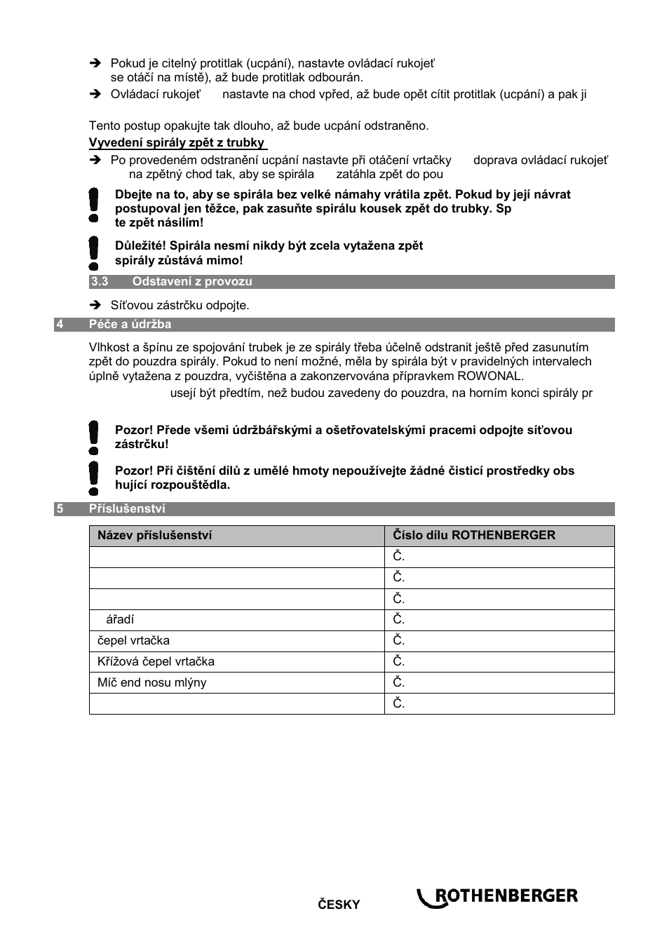 ROTHENBERGER ROSPIMATIC User Manual | Page 81 / 108