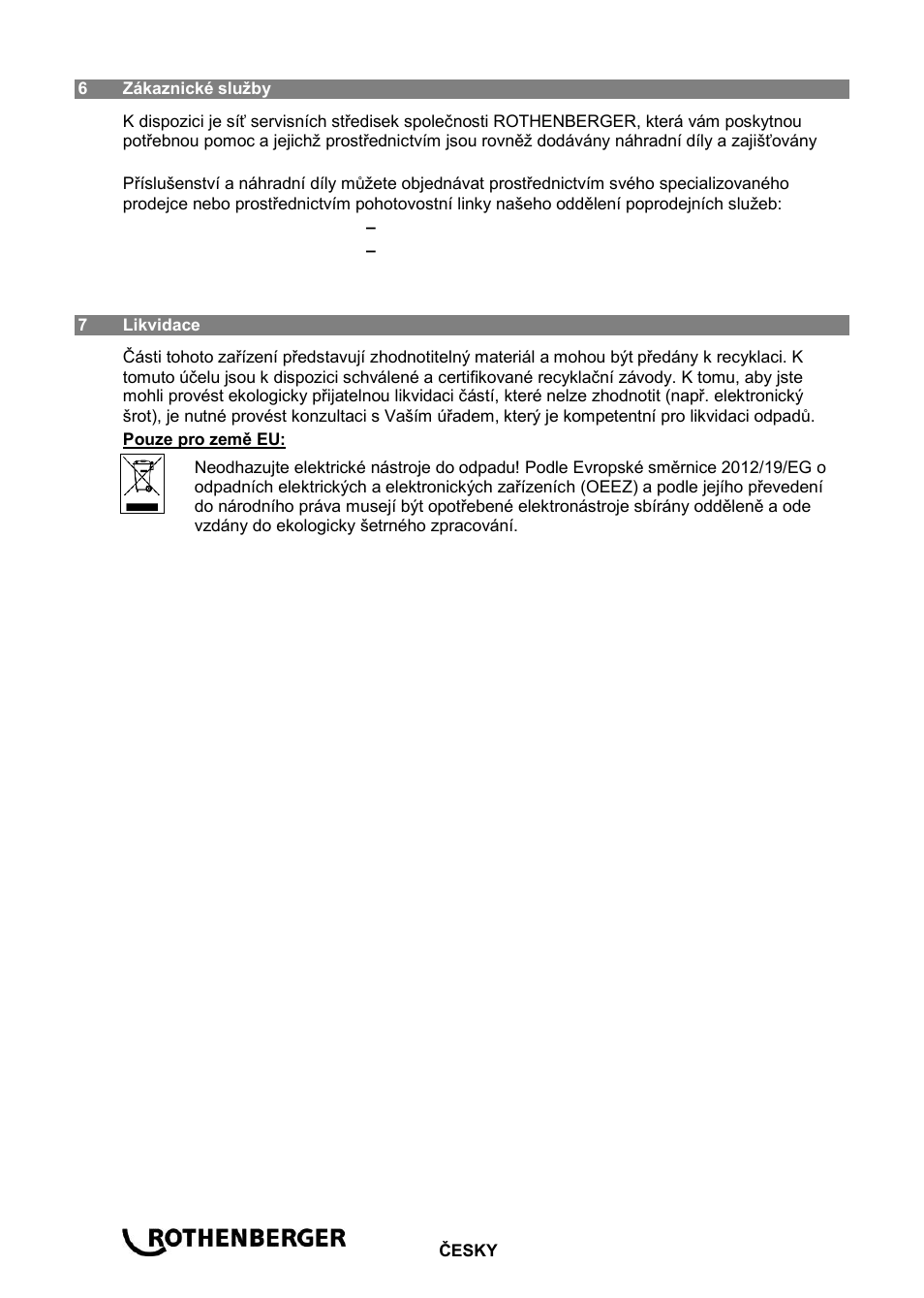 ROTHENBERGER ROSPIMATIC User Manual | Page 82 / 108